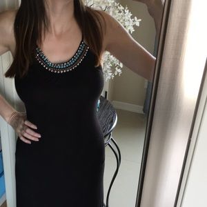 Beaded maxi dress